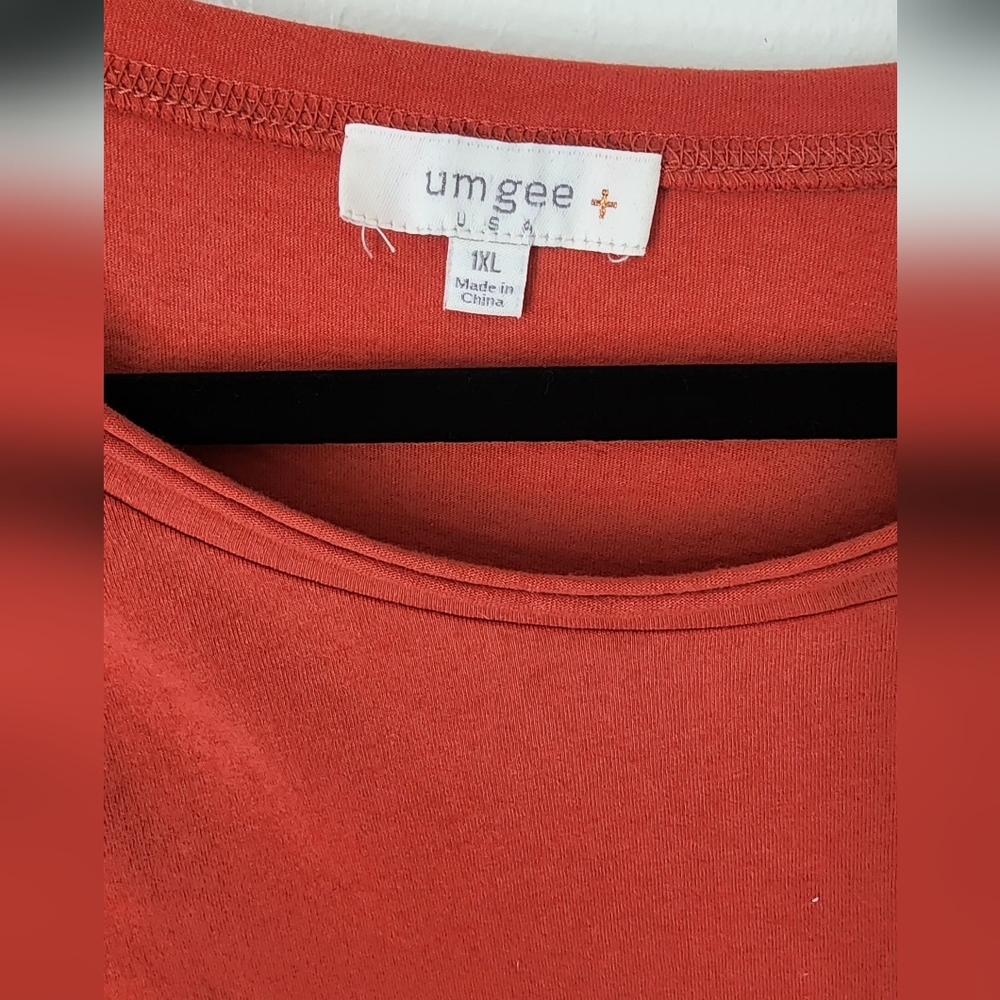 Umgee Women's Crew Neck Sweater - Rust